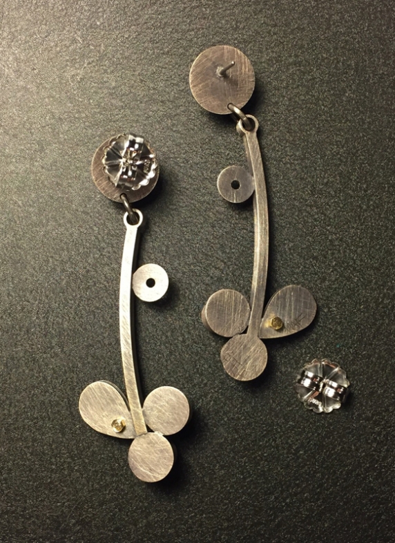 Splash Earrings- Cool Palette