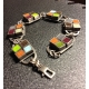 Kitchen Tile Bracelet- Earth Tone Palette