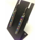 Skinny Rectangle Earrings Medium- Cool Palette