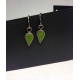 Tiny Tear Drop Earrings - Peas