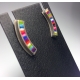 Extra Small Curved Post Earrings-Multicolor Palette