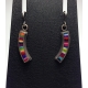 Extra Small Curved Earrings- Multi-color Palette