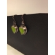 Heart Earrings- Peas