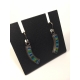 Extra Small Curved Earrings- Multi-color Palette