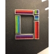 Mondrian Window Brooch/Pendant- Multicolor Palette Mondrian Window Brooch/Pendant- Multicolor Palette