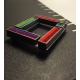 Mondrian Window Brooch/Pendant- Multicolor Palette Mondrian Window Brooch/Pendant- Multicolor Palette