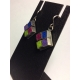 Kitchen Tile Earrings- Gem Palette