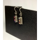 Skinny Rectangle Earrings Extra Small- Multi-color Palette