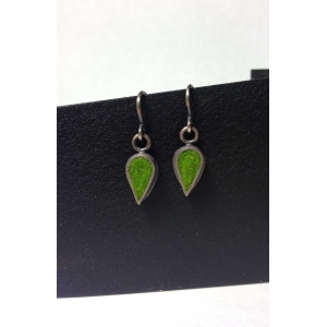 Tiny Tear Drop Earrings - Peas