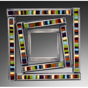 Skinny Rectangle Window Brooch Skinny Rectangle Window Brooch