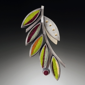 Olive Branch Brooch